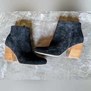 Crown Vintage Real Suede Booties